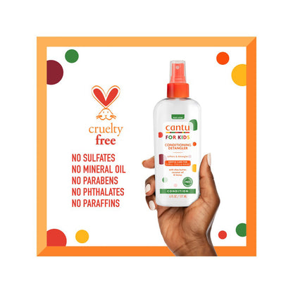 Cantu para crianças - Condicionador Desembaraçante