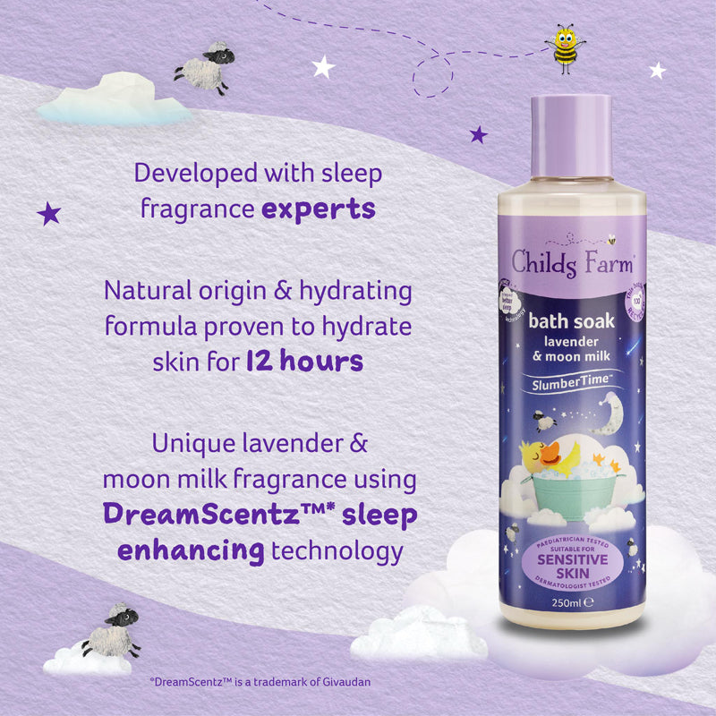 Banho de imersão Child's Farm SlumberTime 250ml