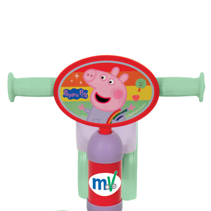 Deluxe Carrinho de Brinquedo Infantil Peppa Pig Bobble Ride-On - Veículo Licenciado no Reino Unido 2026 - Presente