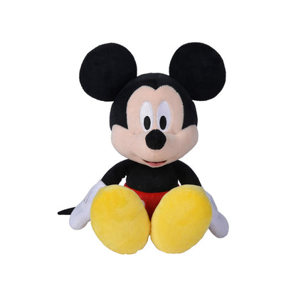 Disney Pelúcia Clássica Mickey Mouse 25 cm | Pelúcia Macia e Fofinha | Presente para Crianças e Fãs