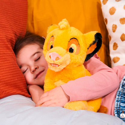 Disney Pelúcia Classic Simba de 25 cm – Leão fofinho de O Rei Leão para crianças, bebês e fãs