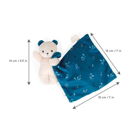 Kaloo Carré Douceur Doudou Oso Noctámbulo 17cm