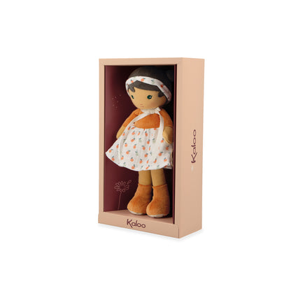 Kaloo Boneca Tendresse Eloise, 25cm, microveludo, musselina, veludo cotelê.