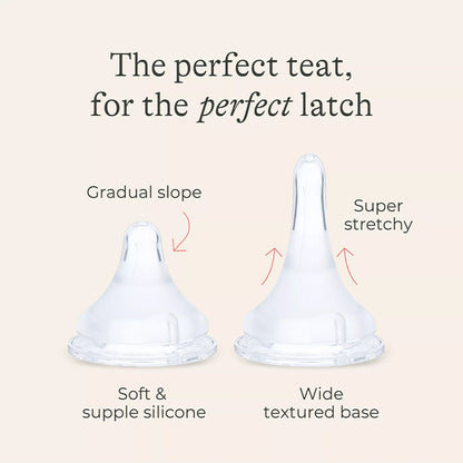 Lansinoh Natural Bico Wave Fluxo Extra Lento Pacote com 2