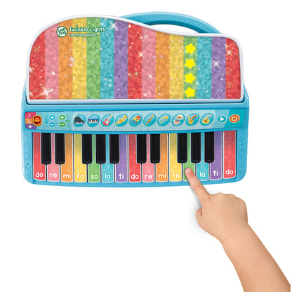 LeapFrog Twinkle Lights Learning Piano™ – 25-Key Kids Keyboard with Lights, Music & Games