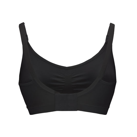 Medela Keep Cool Sujetador de lactancia y maternidad negro pequeño