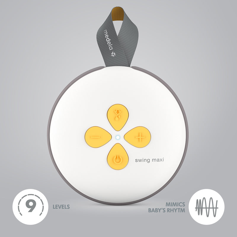 Medela Swing Maxi Flex - Bomba Extratora de Leite Elétrica Dupla (Opção à Pilhas)