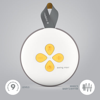 Medela Swing Maxi Flex - Bomba Extratora de Leite Elétrica Dupla (Opção à Pilhas)