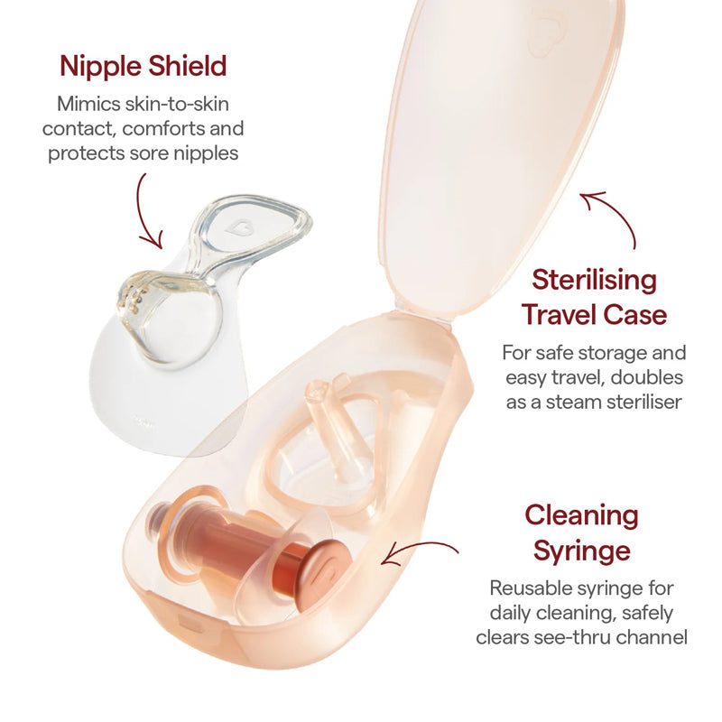Munchkin Protetor de mamilo Flow 24mm + Kit