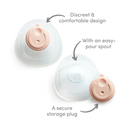 Munchkin Copo coletor de leite materno de silicone