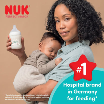 NUK Tetina de silicone Perfect Match 0m+ 2Pk