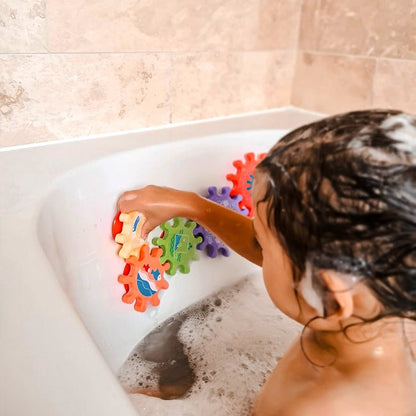 Nuby Bath Cogs Ventosas fortes