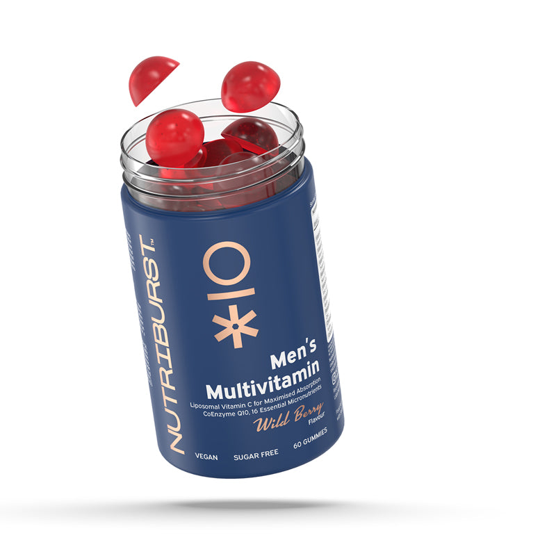 Multivitamínico masculino Nutriburst anos 60