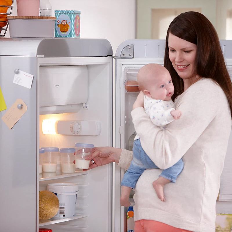 Philips Avent Recipientes para armazenamento de leite materno 180 ml, pacote com 10