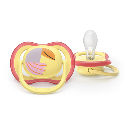 Philips Avent Chupeta Ultra Air Rosa 0-6 meses (Pacote com 2)
