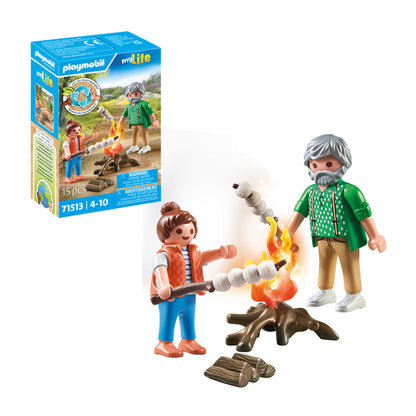 Playmobil  Minha vida: fogueira com marshmallows