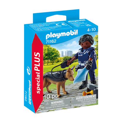 Playmobil Policía Especial Plus Con Perro