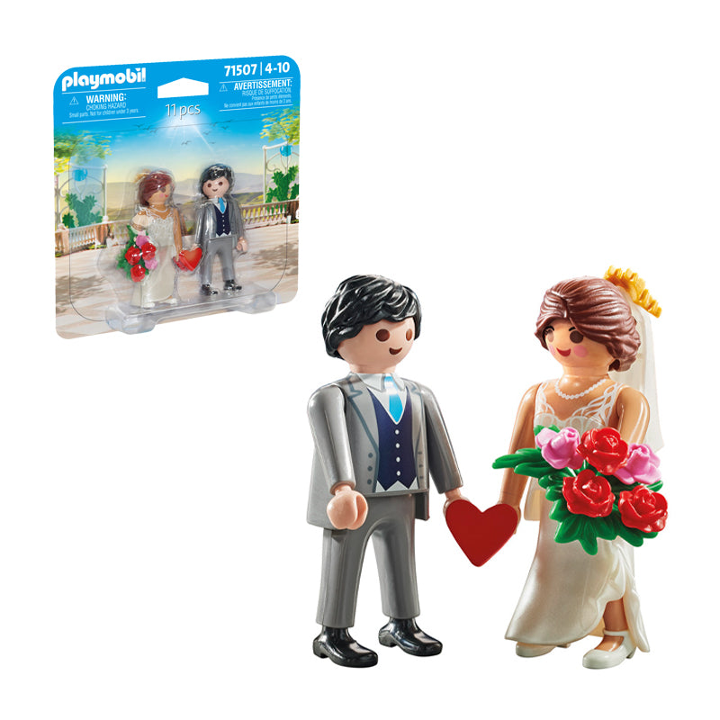 Playmobil Duopack de casal de noivos