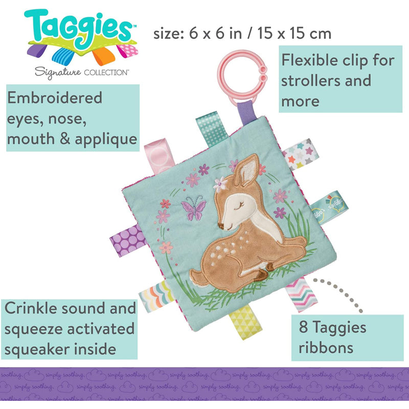 Taggies Flora Fawn Crinkle Me