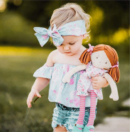 Tikiri Boneca de pano Katy 40cm