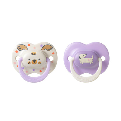 Tommee Tippee Chupeta Ultimate Fit para meninas de 18 a 36 meses (pacote com 2)