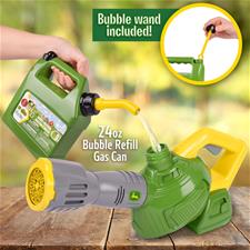 Soprador de folhas e refil Tomy John Deere Bubble