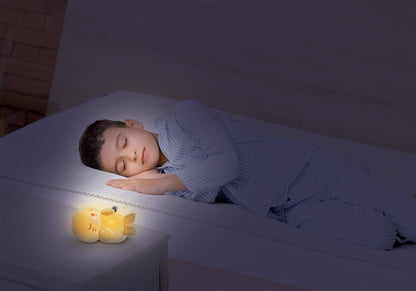 VTech Lontra Calming Lights – Pelúcia Relaxante com Luz Suave, Música e Sons Relaxantes para Dormir