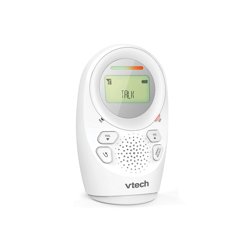 VTech Monitor de áudio digital com luz noturna e projeção.