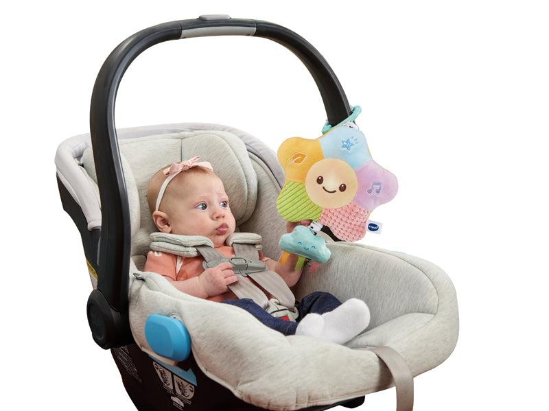 VTech A estrela Soothing Sounds acende e reproduz sons relaxantes da natureza e canções de ninar.