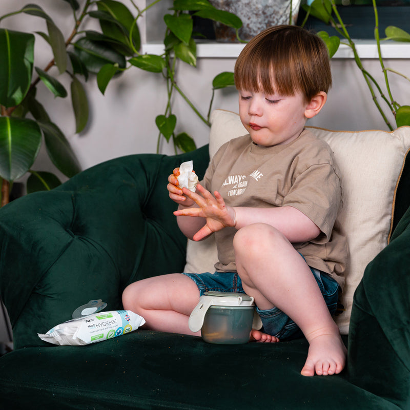 Vital Baby Lenços umedecidos super macios para mãos e rosto Hygiene - Sem fragrância, pacote com 30 unidades