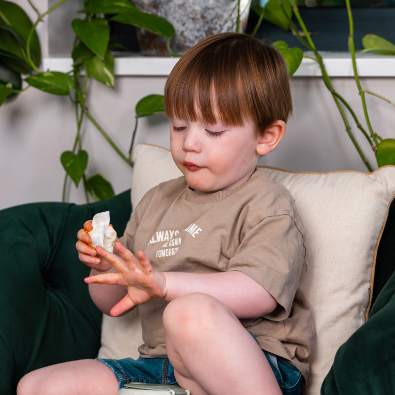 Vital Baby Lenços umedecidos super macios para mãos e rosto Hygiene - Fragrância frutada fresca, pacote com 30 unidades