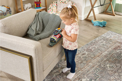 VTech Aspirador de Brinquedo Tidy Up | Brinquedo Interativo de Faz de Conta com Luzes, Sons, Cores e Números | Para Crianças Pequenas