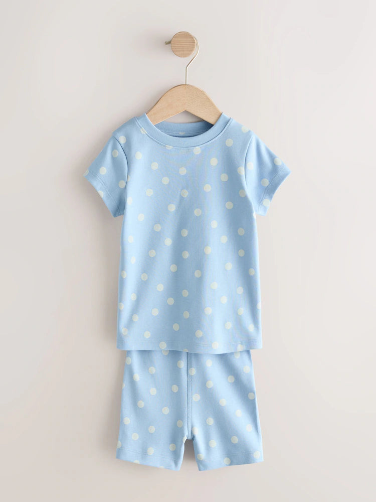 |Girl| Kit com 3 Pijamas Curtos de Unicórnio com Estampa Floral Rosa (9 meses a 12 anos)