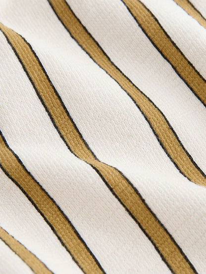 |Boy| Calções Texturizados Amarelos (3 meses a 7 anos)