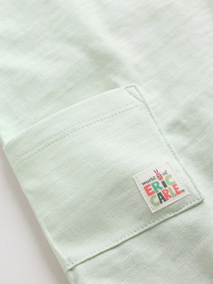 |BabyBoy| Conjunto Com 3 Macacões Infantis Neutros Com Estampa Da Lagarta Muito Faminta (The Very Hungry Caterpillar License)