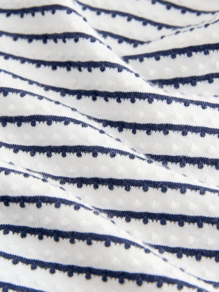 |Girl| Vestido Monocromático com Gola de Laço (3 meses a 7 anos)