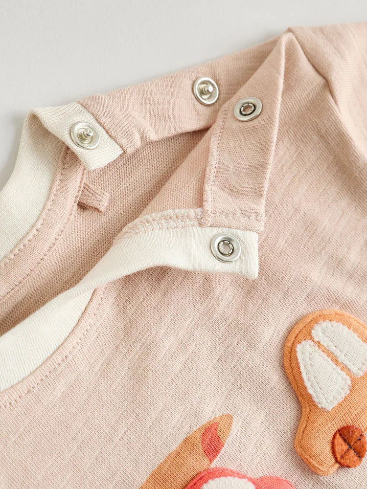|BabyBoy| Conjunto Infantil Com Blusa e Shorts Estampados Com Carros Laranja (0 meses a 2 anos)
