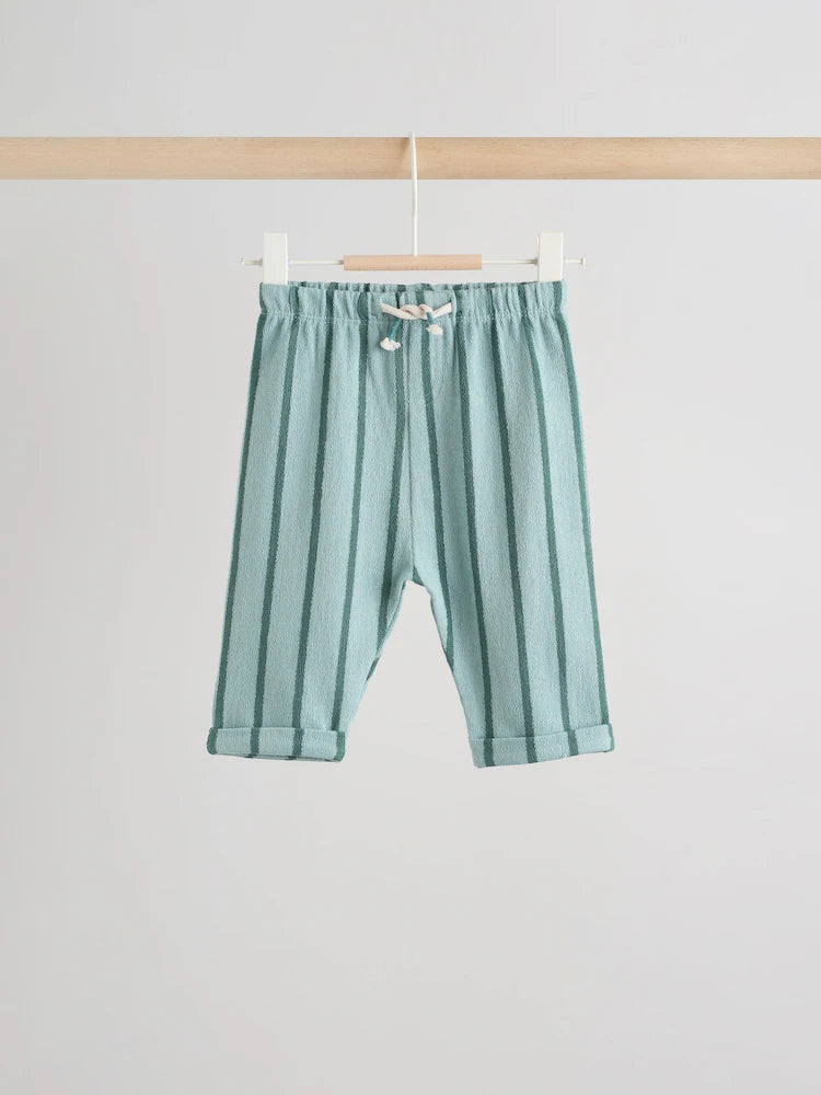 |BabyBoy| Kit com 3 Calças Jogger de Corte Reto para Bebês Minerals (0 meses a 2 anos)