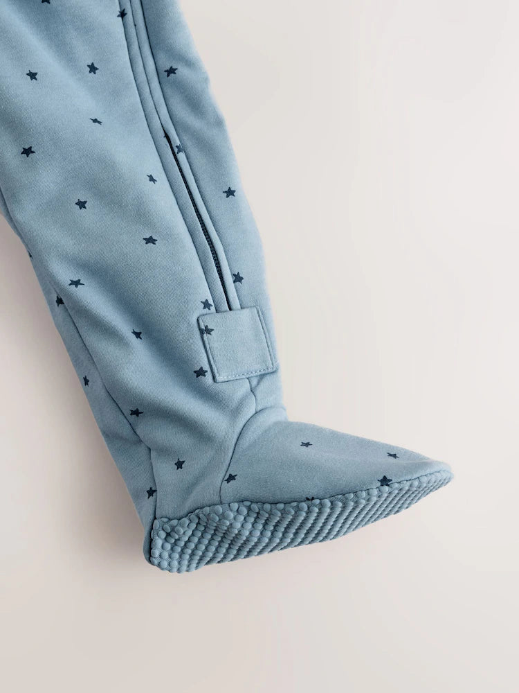|BabyBoy| Macacão Estrela Azul (2,5 Tog) Com Zíper Bidirecional
