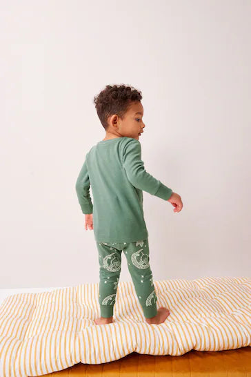 |Boy| Pijama Solteiro - Green Eid (9 meses a 12 anos)