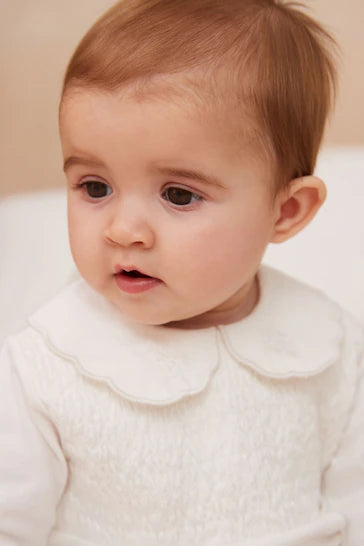 |Niña| Ropa de dormir individual Smart - Blanco Tierra (0-2 años)