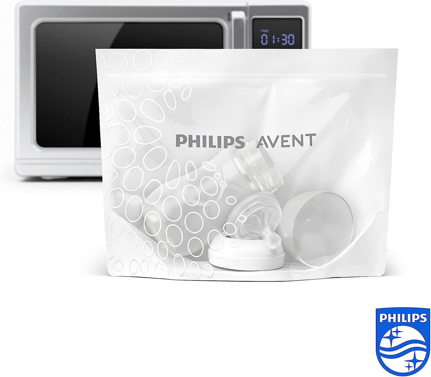 Philips AVENT Bolsas Esterilizadoras a Vapor para Microondas