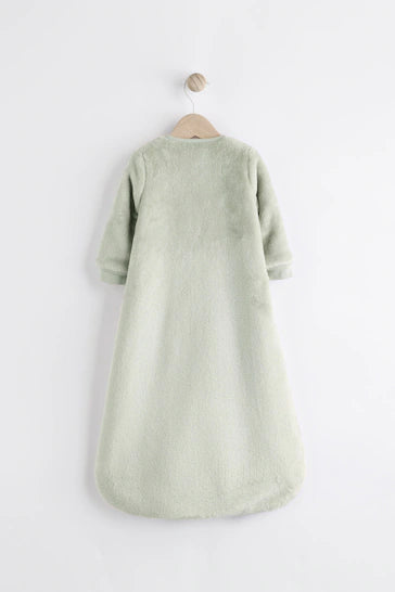 |BabyGirl| Saco De Dormir De Manga Comprida de lã Tog 2.5 - Verde Sálvia