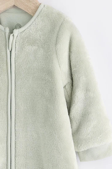 |BabyGirl| Saco De Dormir De Manga Comprida de lã Tog 2.5 - Verde Sálvia