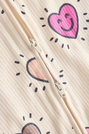 |Niña| Pack de 3 mamelucos para bebé con cremallera bidireccional (0 meses a 2 años)