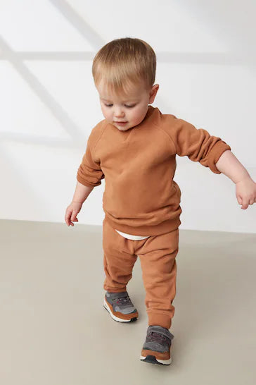 |BigBoy| Camisola Oversized Soft Touch - Tan Brown (3 meses a 7 anos)