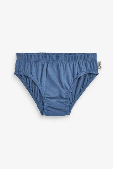 |Niño| Pack de 10 braguitas azules (1,5-16 años)
