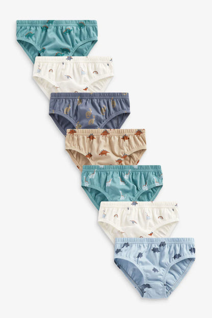 |Boy| Pacote Com 7 Cuecas Scandi Colors (1,5-10 anos)