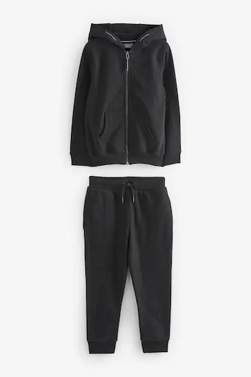 |Girl| Moletom Com Capuz e Joggers Conjunto Esportivo Escolar (3-16 anos)