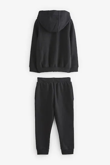 |Girl| Moletom Com Capuz e Joggers Conjunto Esportivo Escolar (3-16 anos)